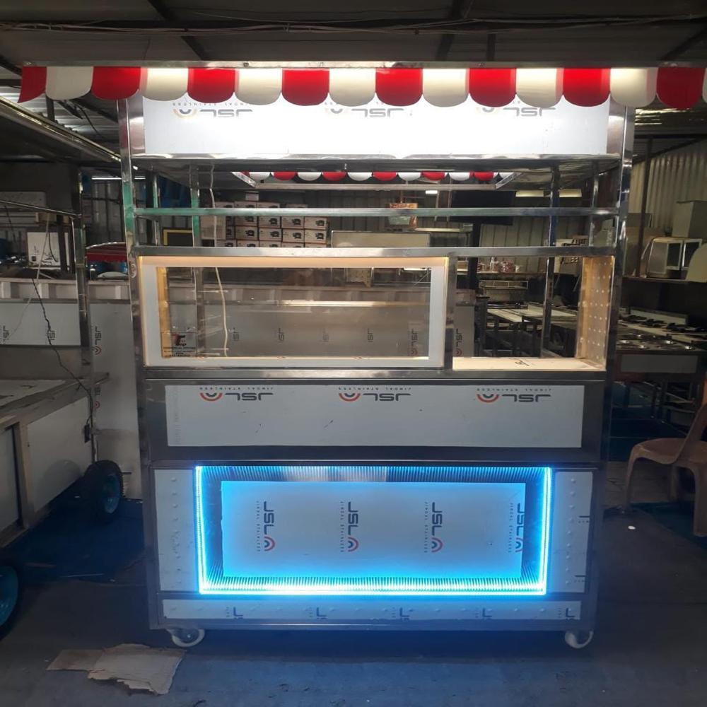 Tea Stall Display Counter