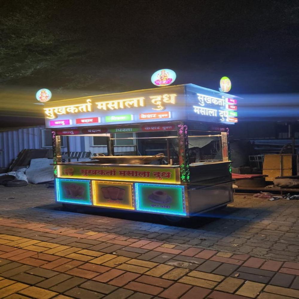 Tea Stall Display Counter