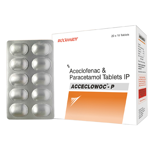 Aceclofenac And Paracetamol Tablets