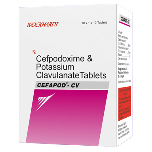 Cefpodoxime And Potassium Clavulanate Tablets