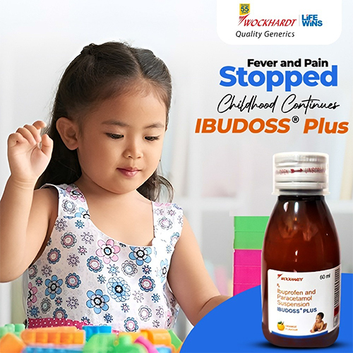 Ibuprofen And Paracetamol Suspension