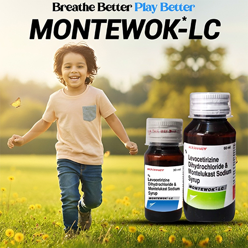 Levocetirizine Dihydrochloride And Montelukast Sodium Syrup