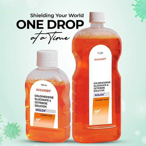 Chlorhexide Gluconate And Cetrimide Antiseptic Liquid