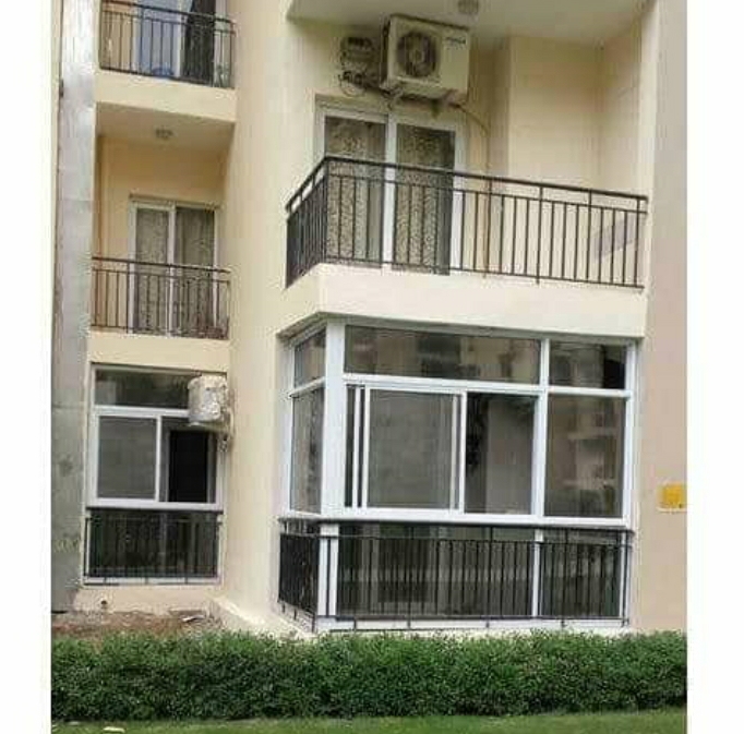 Aluminium Three Track Sliding Balcony Protection System