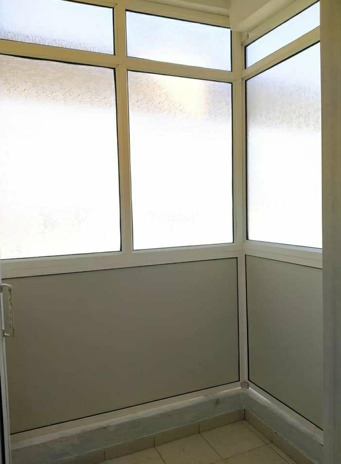 Aluminium Safety Three Track Sliding Balcony Covering System