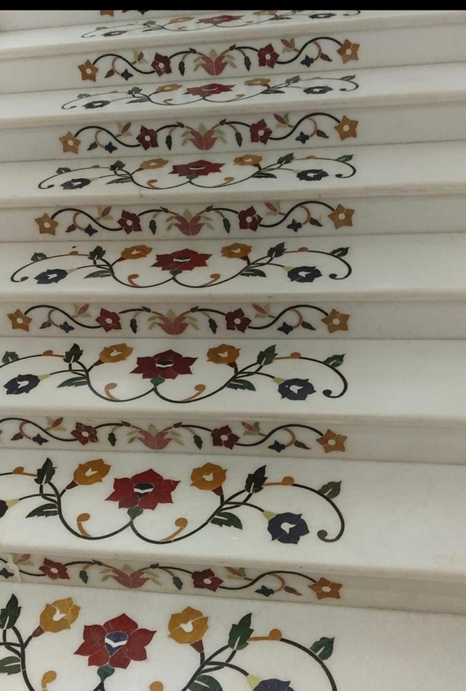 Hand Crafted Stairs Marble