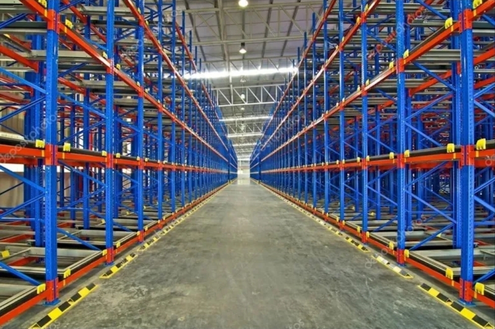 Industrial Storage Racks - Color: Orange