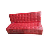 Three Seater Leatherette Sofa