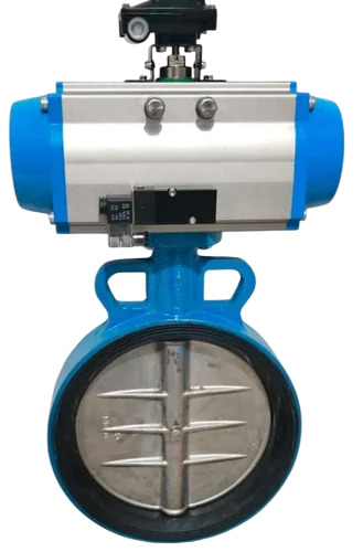 Butterfly Valve With Pneumatic Actuator