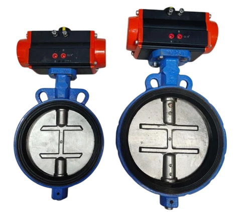 4 Inch Pneumatic Butterfly Valves