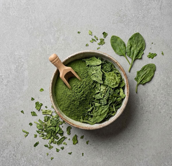 Dehydrated Spinach Powder And Flakes