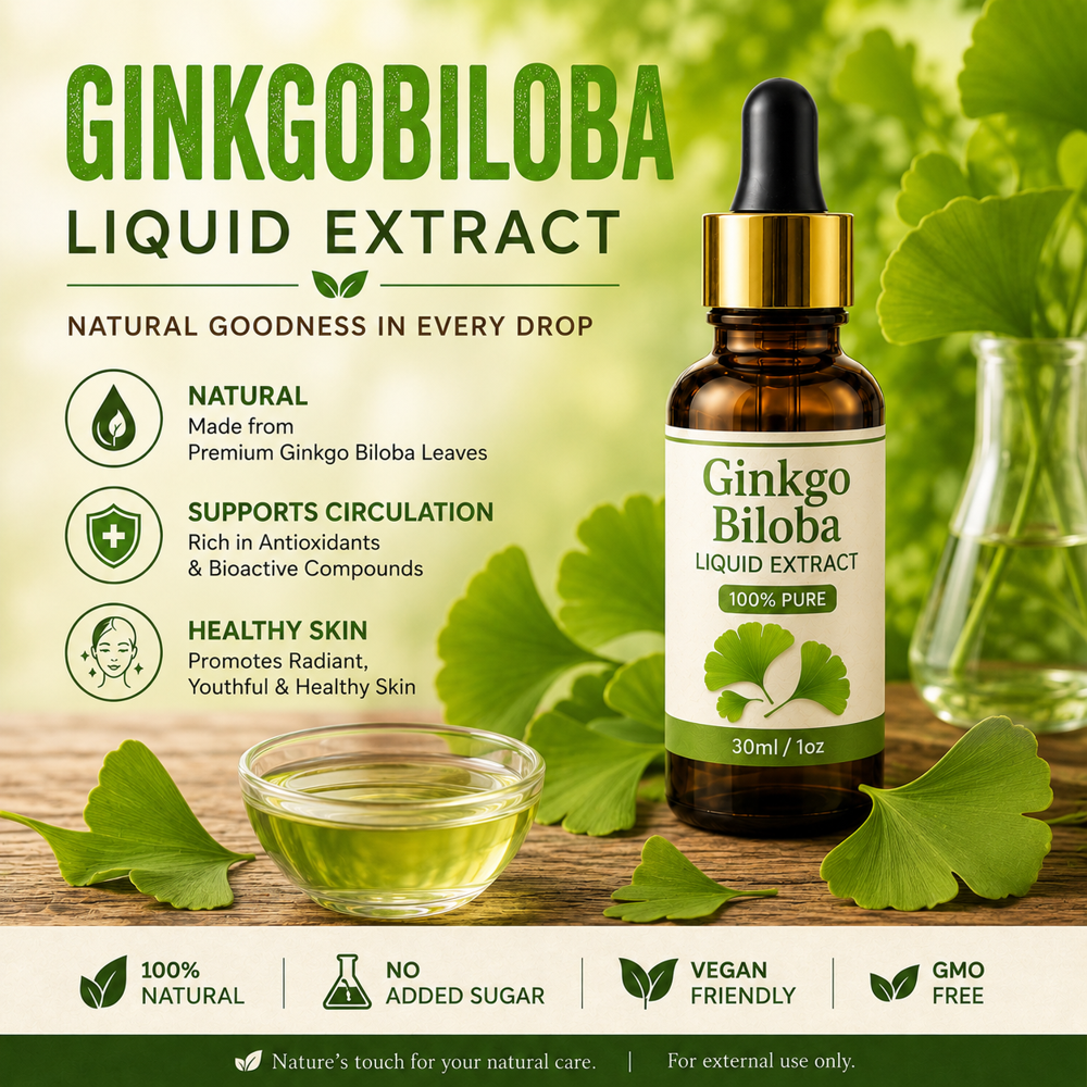Ginger Liquid Extract - 98% Potency, Golden Brown Liquid, Solvent Extraction / Cold Pressed, Allergen-Free, Non-GMO, Vegan, Gluten-Free, No Synthetic Preservatives