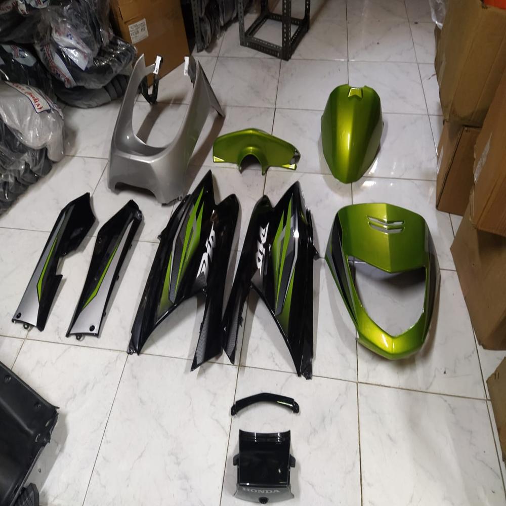 Honda Dio Old Green Scooter Full Body Kit