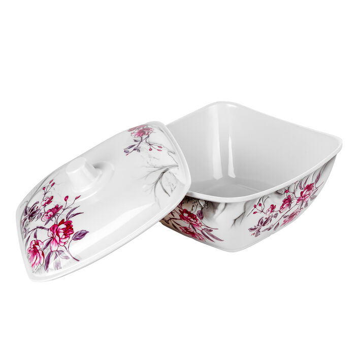 Melamine Square Donga Set Double Coating