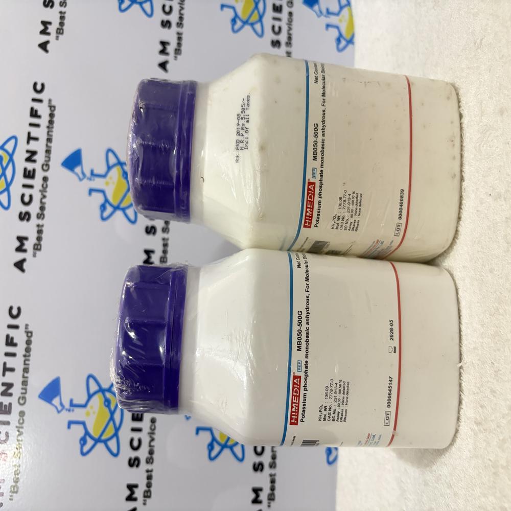 Potassium phosphate monobasic anhydrous , For Molecular Biology 500g