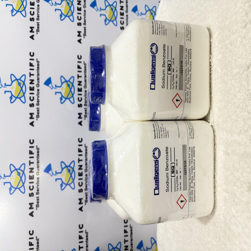 Sodium Benzoate SQ 500g Qualigens