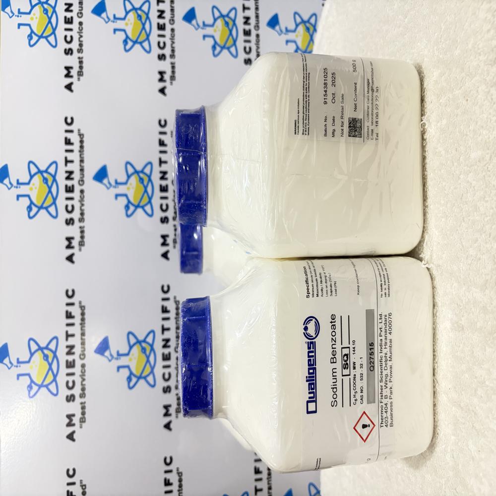 Sodium Benzoate SQ Qualigens, 500 g