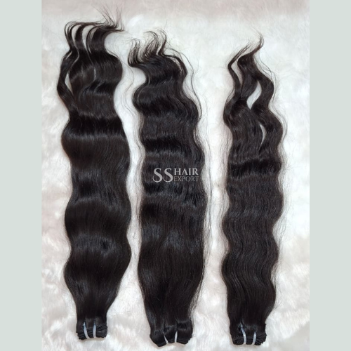 Indian Manufacturer of Human Hair Bundles Sew In Weaves Weft Extensions
