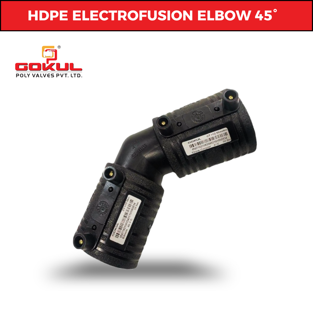 Gokul Hdpe Electrofusion Pipe ELBOW 90 Degree