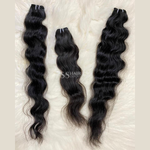 Manufacturer of Machine Weft Hair Extensions Bundle 30in Human Hair Sew In Weaves