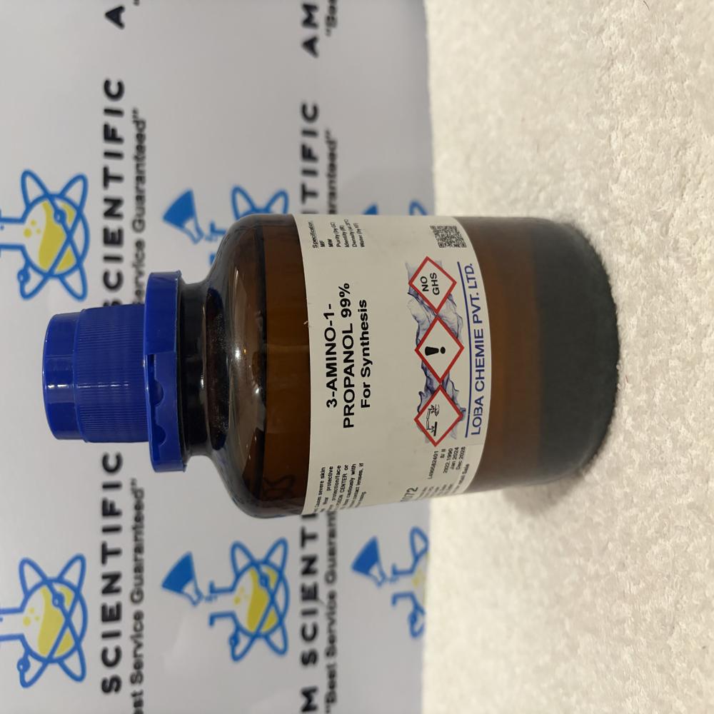 3-Amino-1-Propanol 99% , For Synthesis, Loba 500 Ml - Application: Laboratory
