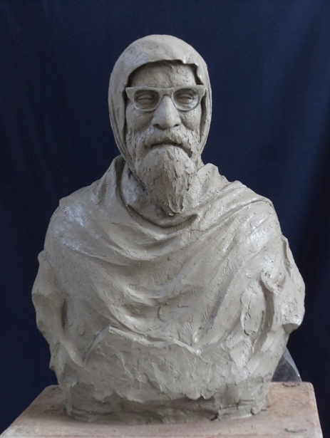 Clay Model Of A Bust Size 2.5 Ft
