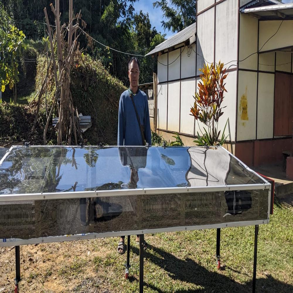 Solar Dryer For Vegetables
