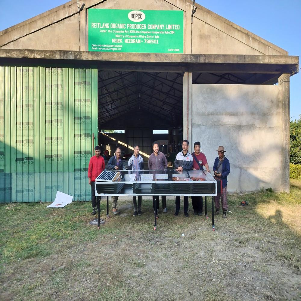 Solar Dryer For Vegetables