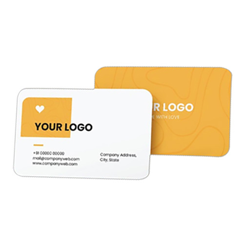 Round Corner Visiting Card