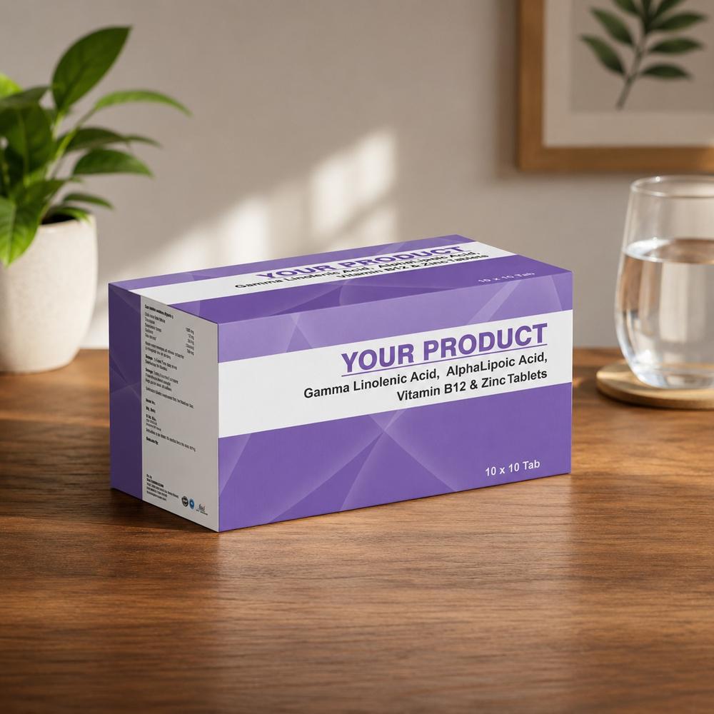 Gamma Linolenic Acid , Alpha Lipoic Acid, Vitamin B12 & Zinc Tablets
