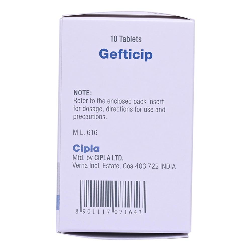 Gefticip Tablets Cipla