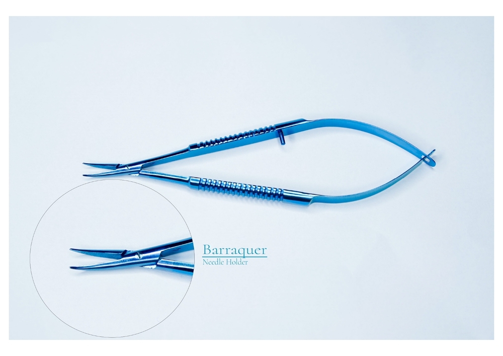 Barraquer Needle Holder