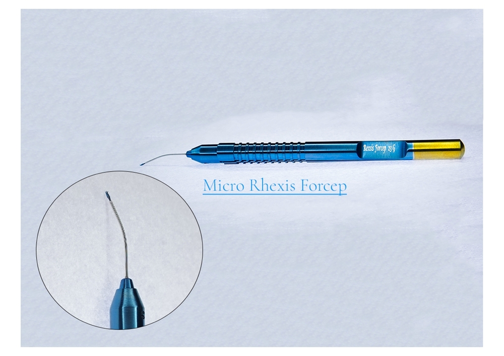 Micro Rhexis Forcep