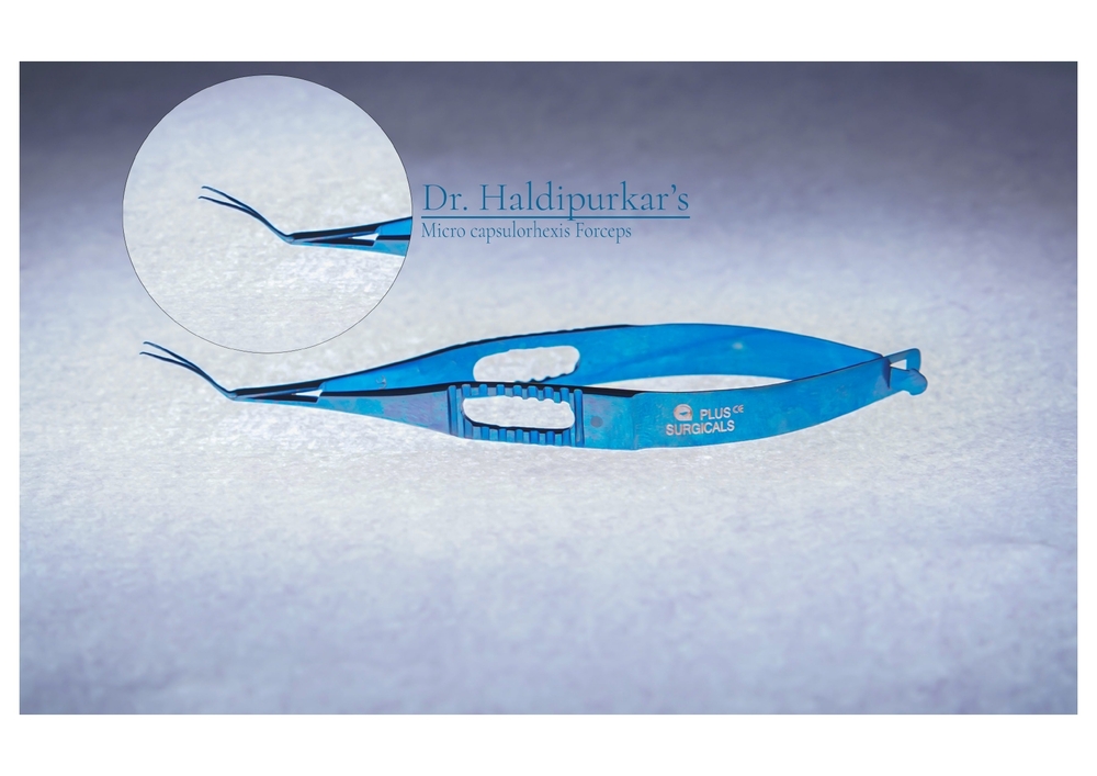 Micro Capsulorhexis Forcep