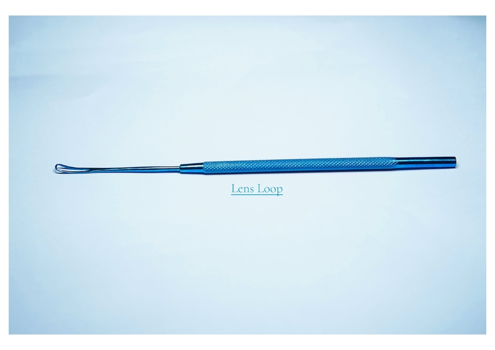 Blue Titanium Lens Loop