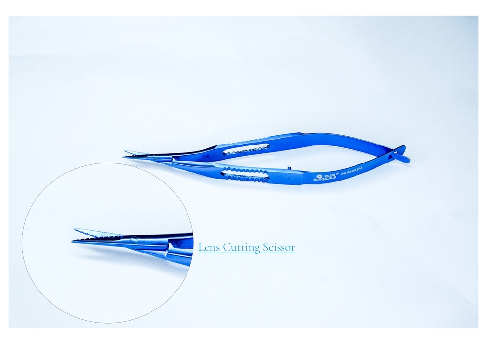 Lens Cutting Scissor