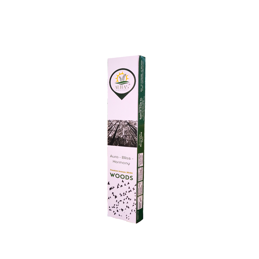 AURAS Woods Premium Agarwood Agarbatti