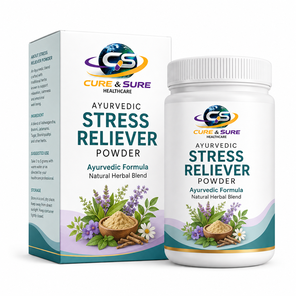 Ayurvedic Stress Reliever Powder Third Party Manufacturing