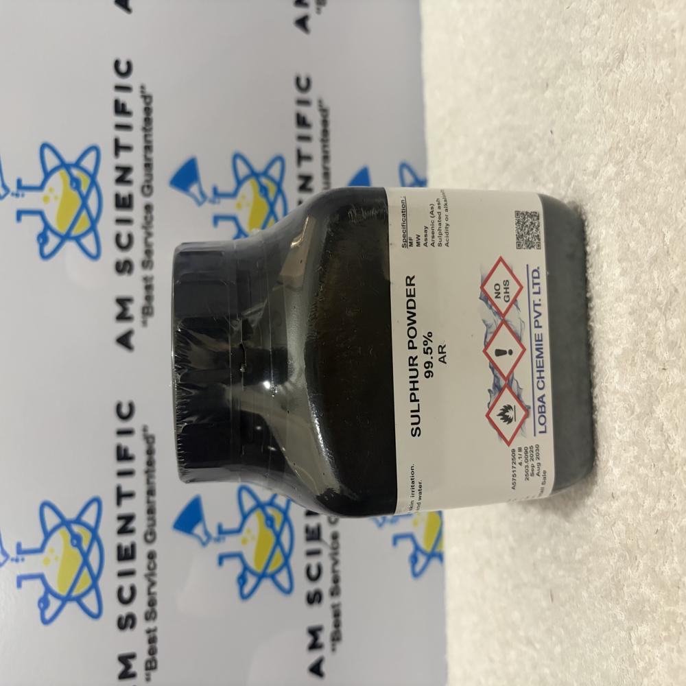 Sulphur Powder 99.5% AR Loba, 500 g