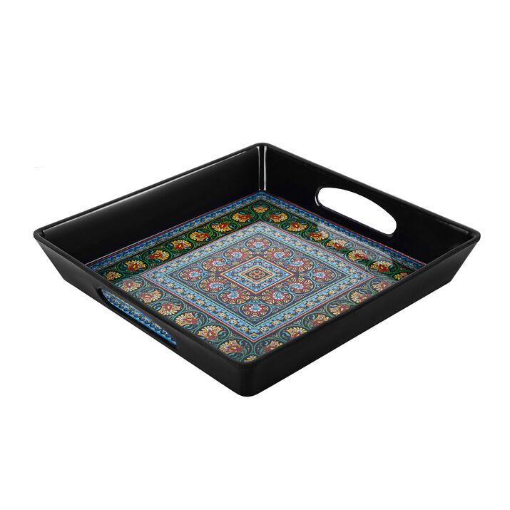 Melamine Square Tray - 2 No