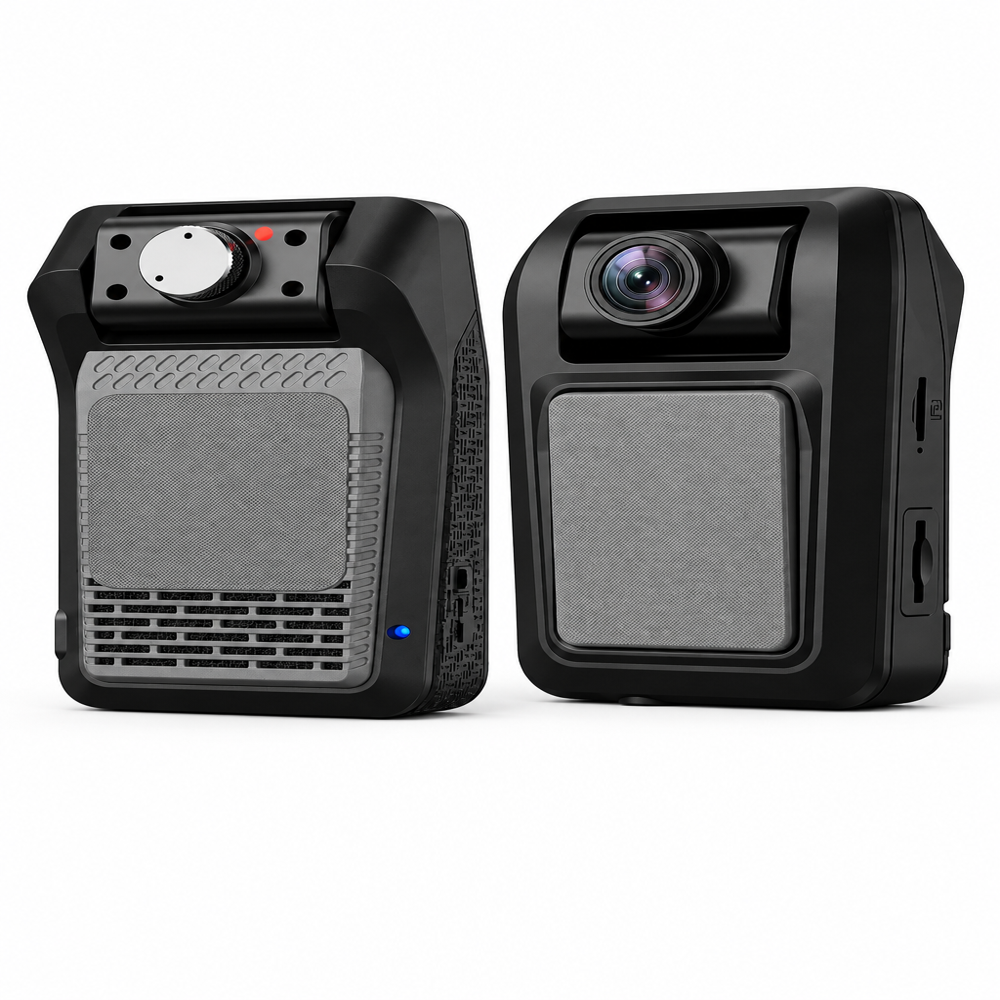 TVS-DC02 4G AI Dual Dash Cam - ABS Plastic Housing, 2CH/4CH, IR Night Vision, ADAS, DMS, GPS, WiFi