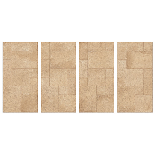 600x1200 MM Cottage Clay Cubix Floor Tile