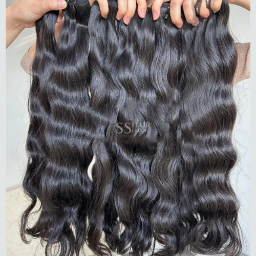 Wholesale Vendor 100% Unprocessed Virgin Human Hair Extensions Indian Remy