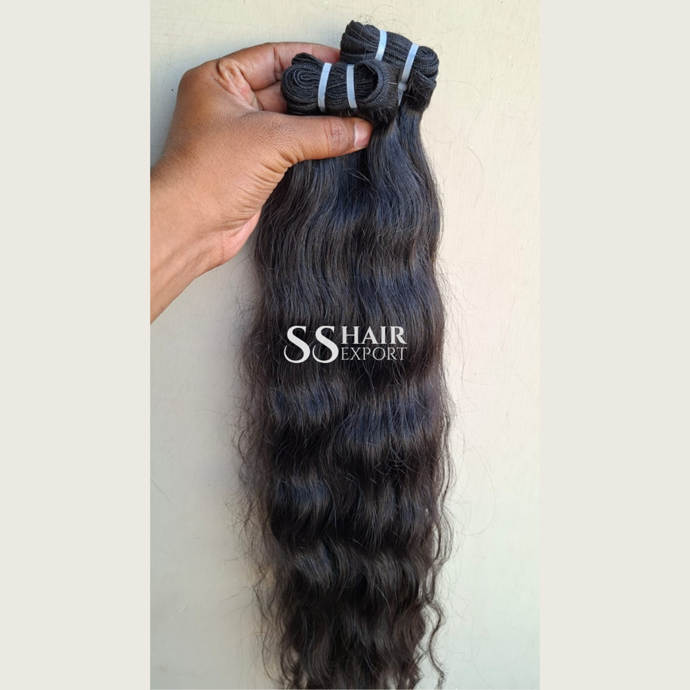 Hair Bundles Human Hair Weaves Sewn In Weft Extensions