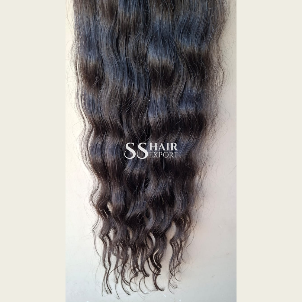 Hair Bundles Human Hair Weaves Sewn In Weft Extensions
