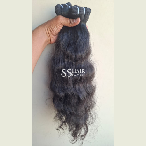 Indian Hair Factory Weft Hair Extensions Human Hair Weaves Sew In Bundles