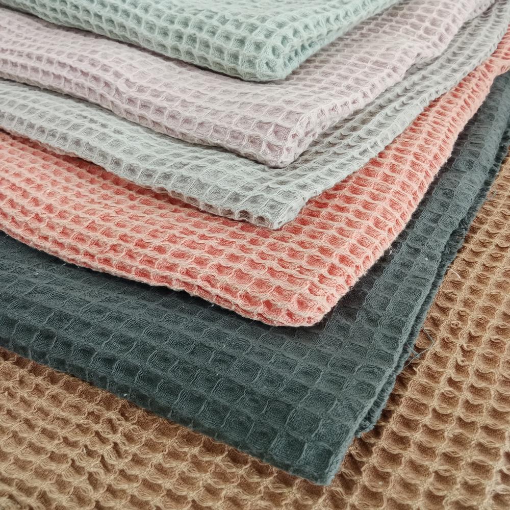 cotton waffle fabric 
