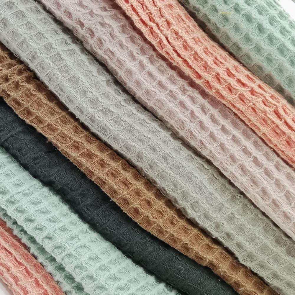 cotton waffle fabric 