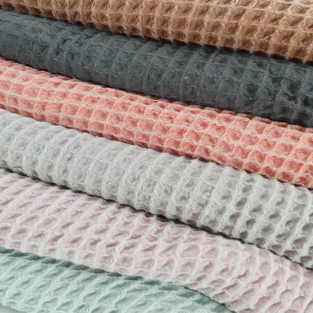 cotton waffle fabric 