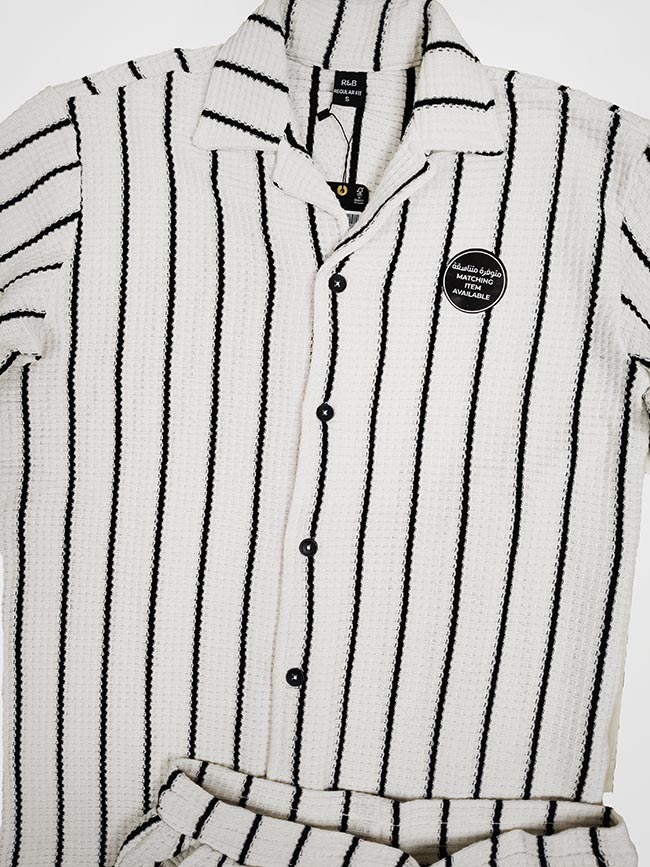 M11671 | R&B Mens Striped Co-Ord Sets